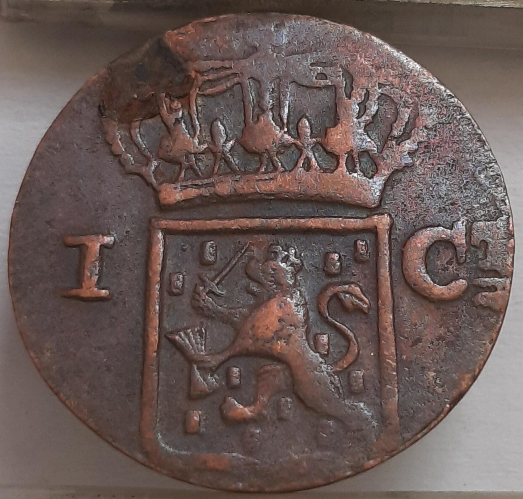 Nyderlandų Rytų Indijos 1 Centas 1834 KM#290 (4767