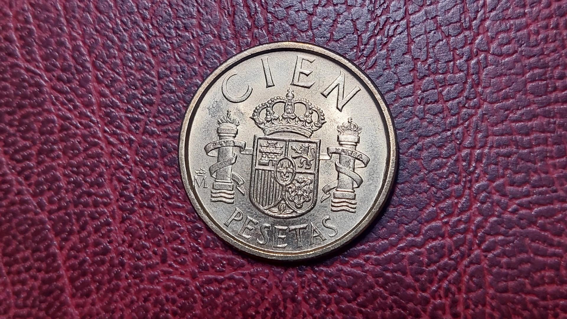 Ispanija 100 pesetų, 1986 KM# 826