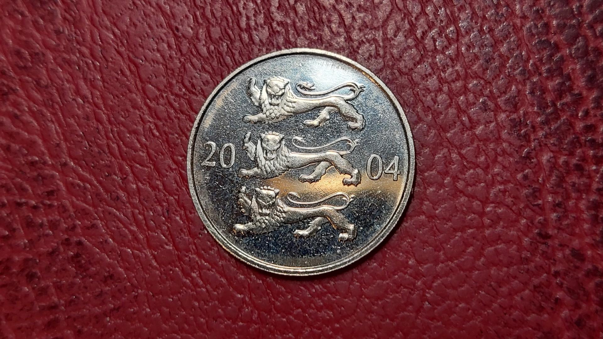 Estija 20 sentų, 2004 KM# 23a