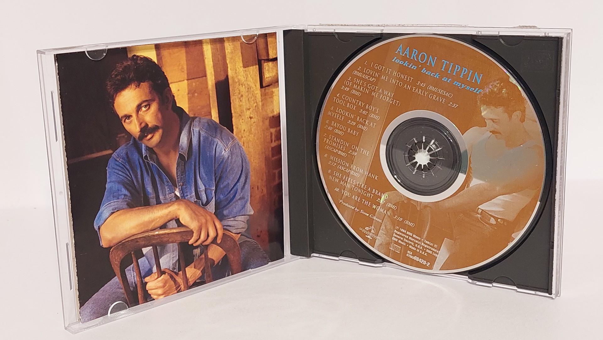 Originalus CD Aaron Tippin - Lookin' back at myself