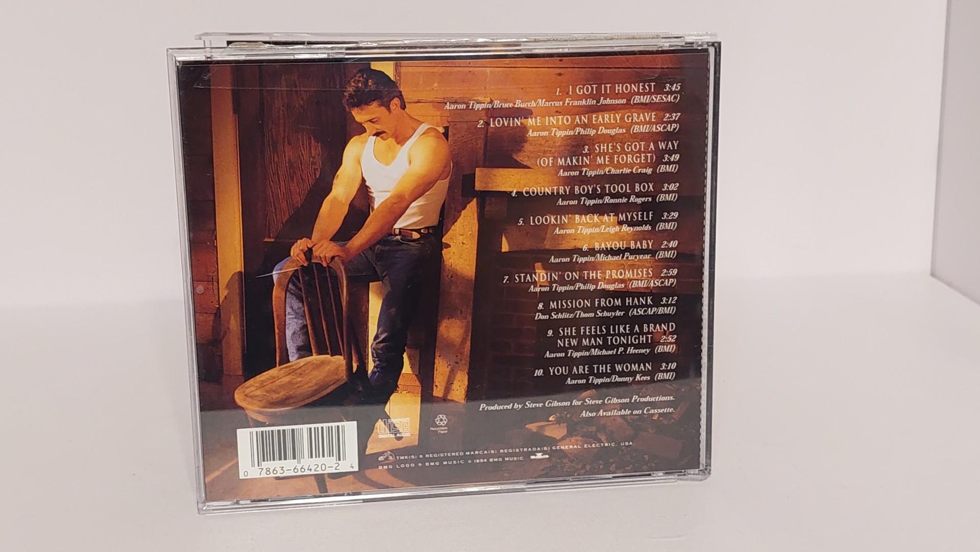 Originalus CD Aaron Tippin - Lookin' back at myself