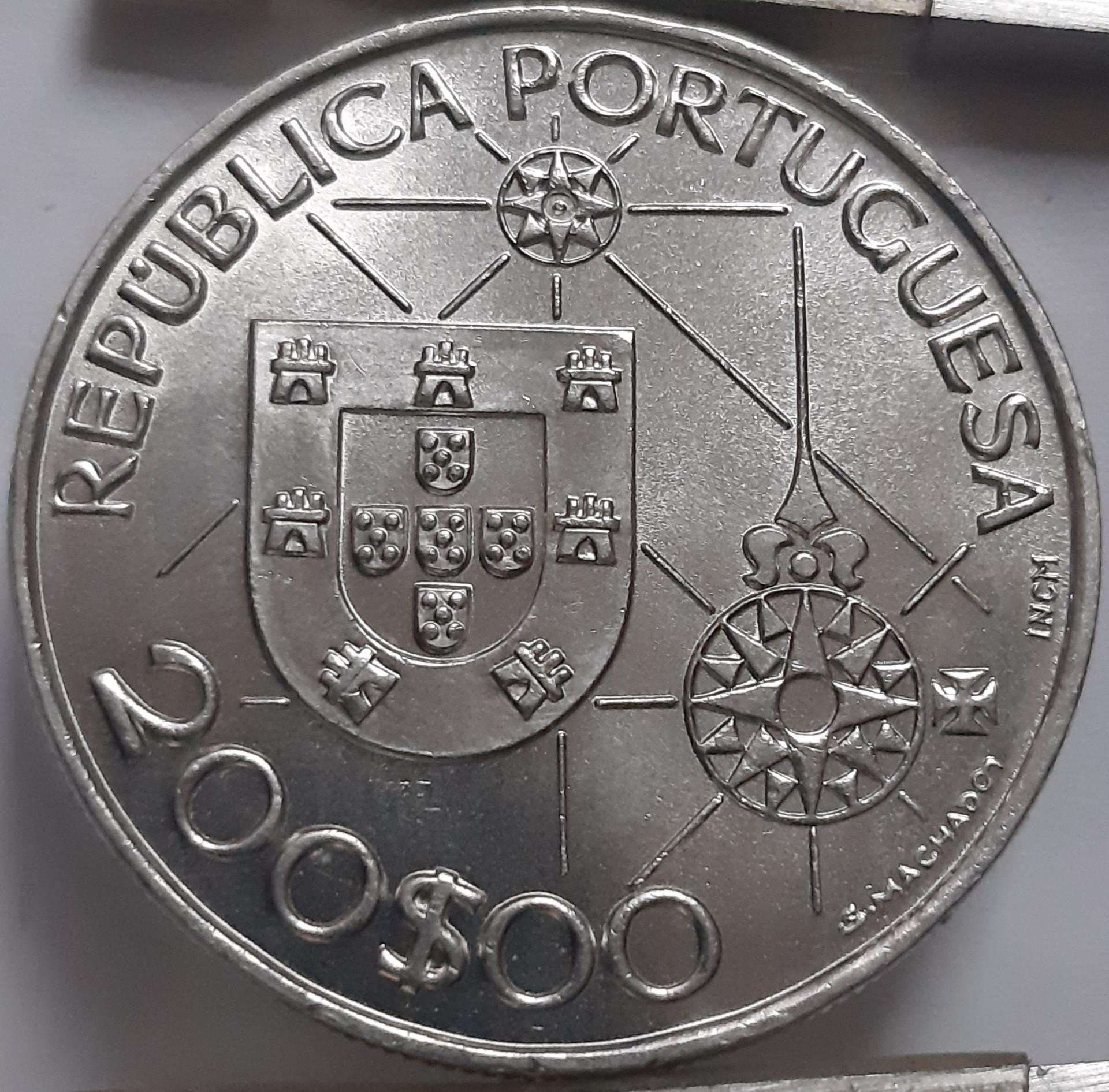 Portugalija 200 Eskudų 1992 KM#660 Proginė (4965)