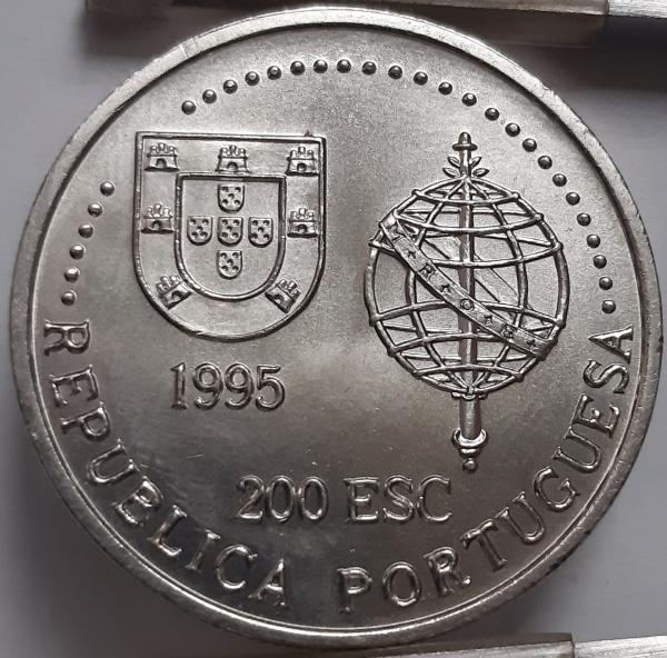 Portugalija 200 Eskudų 1995 KM#684 Proginė (4844) 