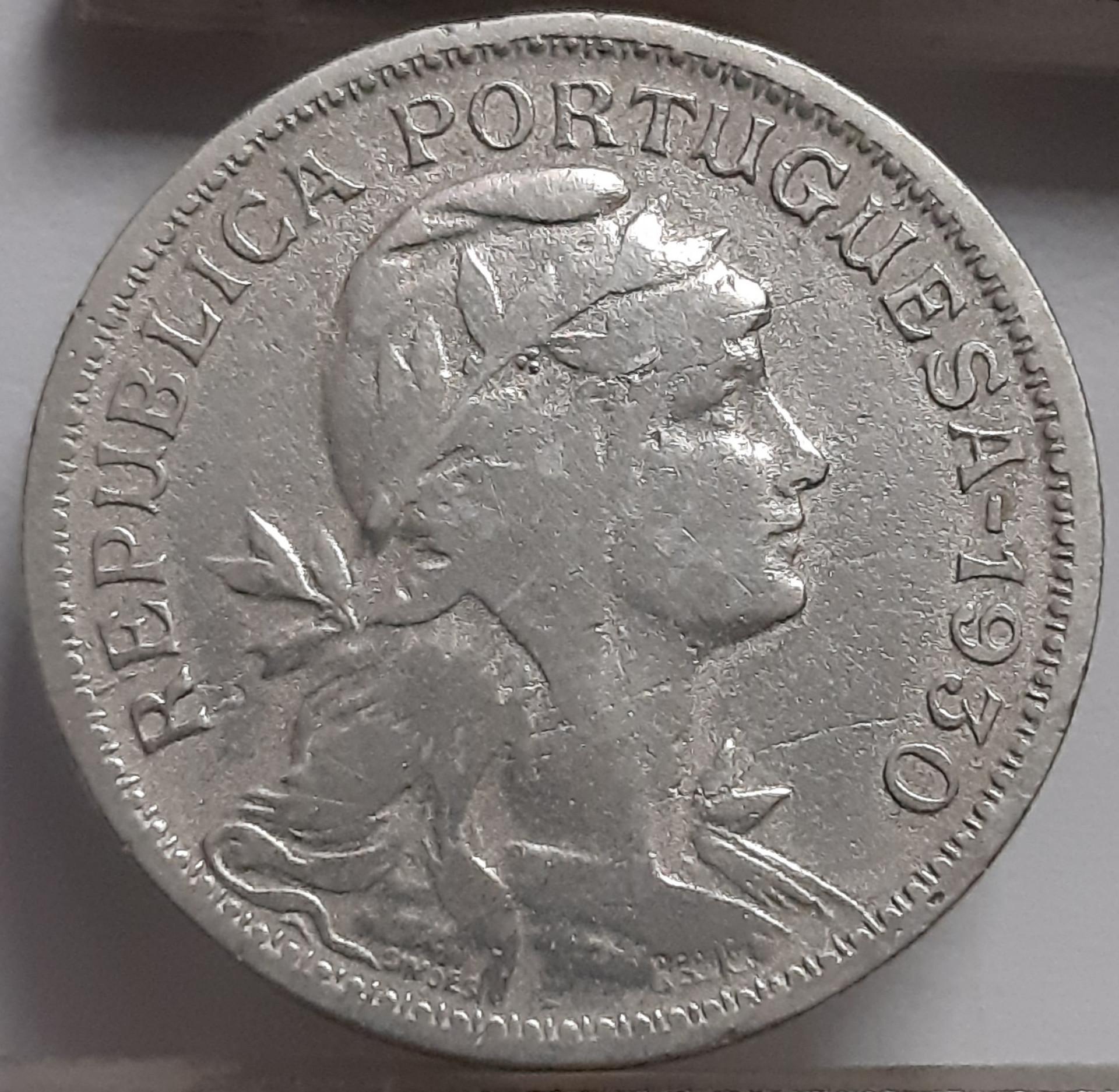 Žaliasis Kyšulys 50 Sentavų 1930 KM#4 (4893) 