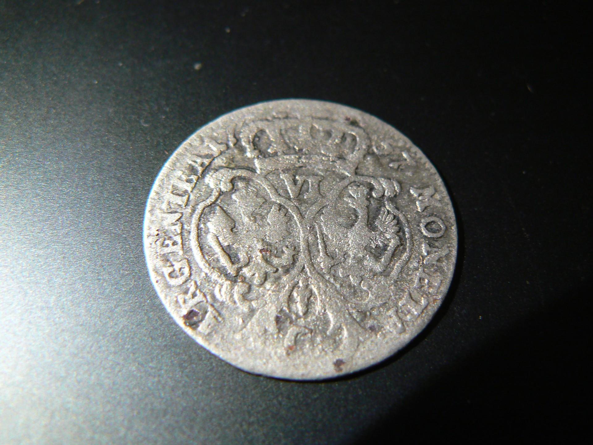 Prusija 6 grašiai 1757