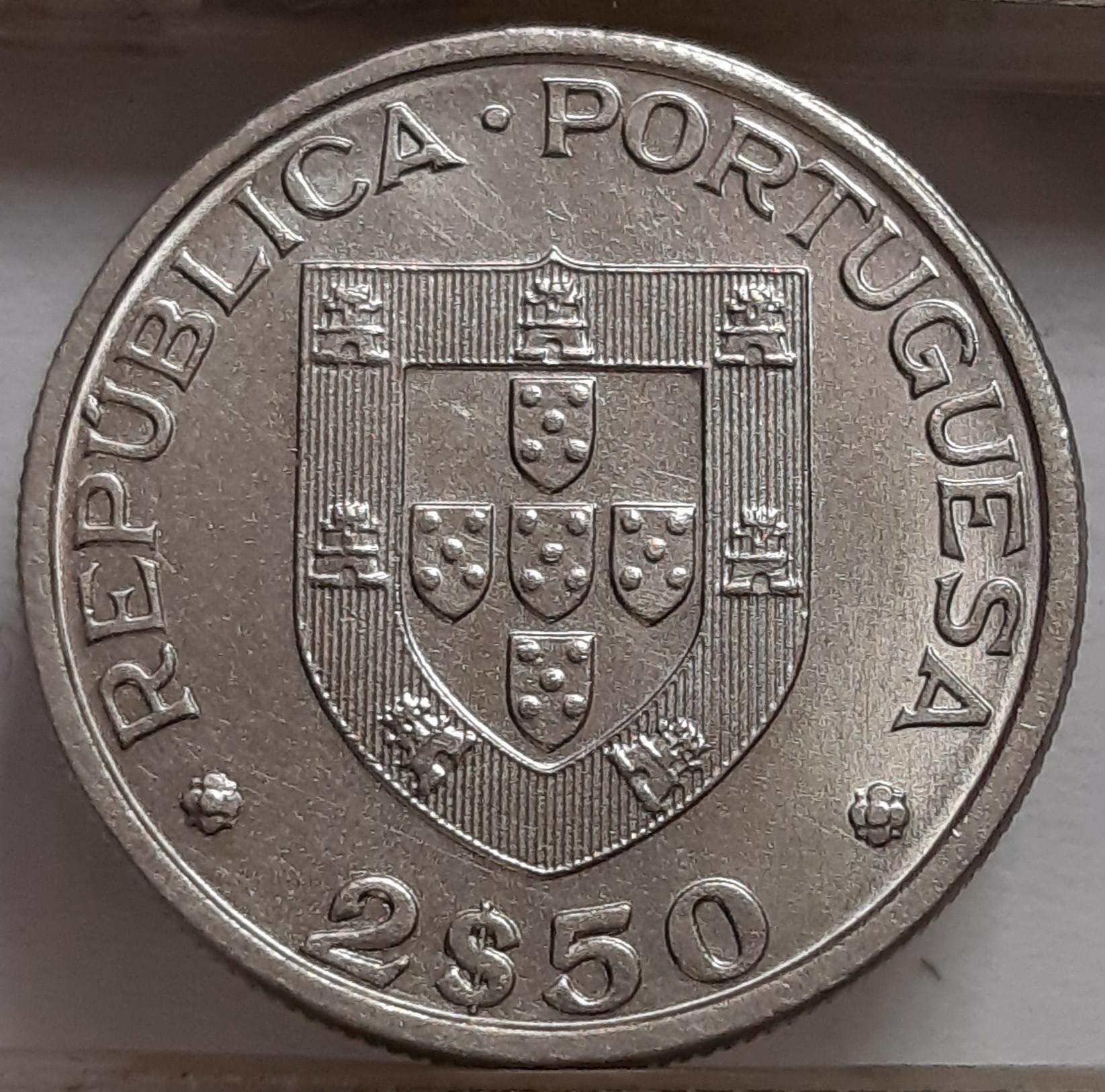 Portugalija 2,5 Eskudo 1983 Proginė KM#617 (5164)