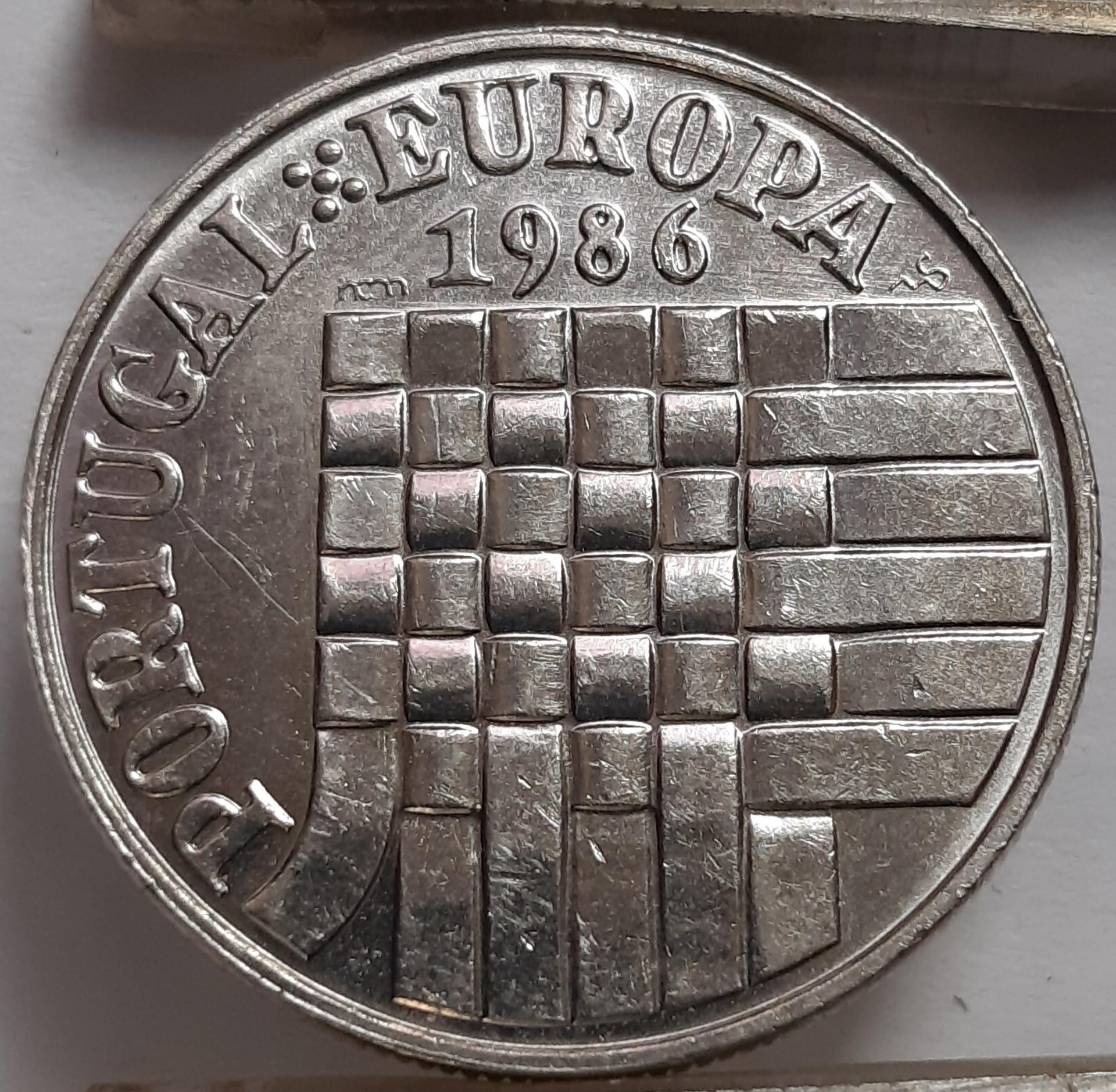 Portugalija 25 Eskudai 1986 Proginė KM#635 (5172) 