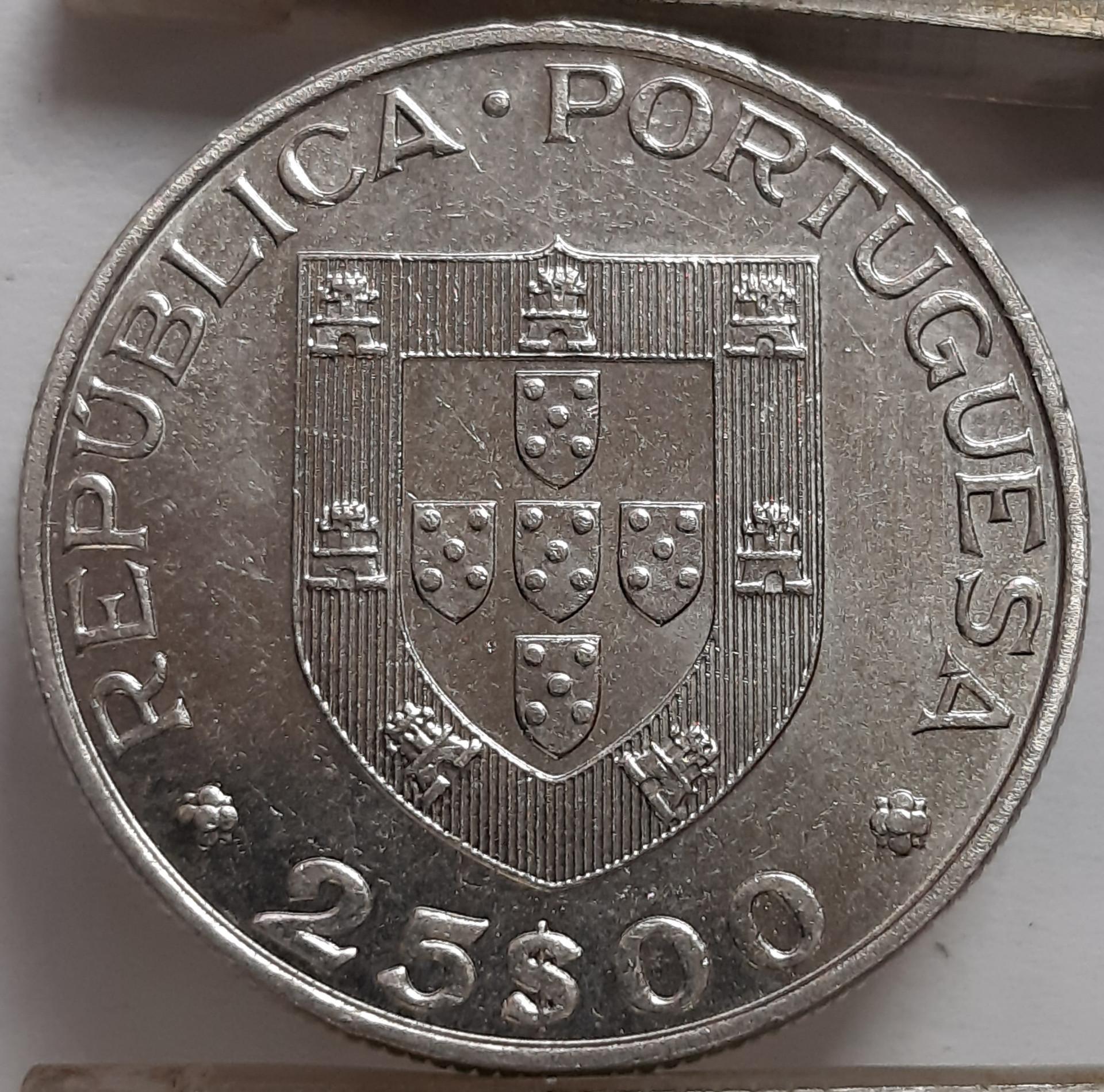 Portugalija 25 Eskudai 1986 Proginė KM#635 (5172) 