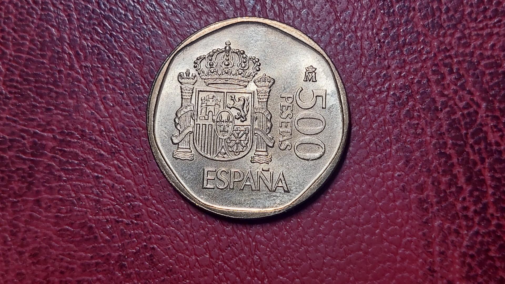 Ispanija 500 pesetų, 1987 KM# 831