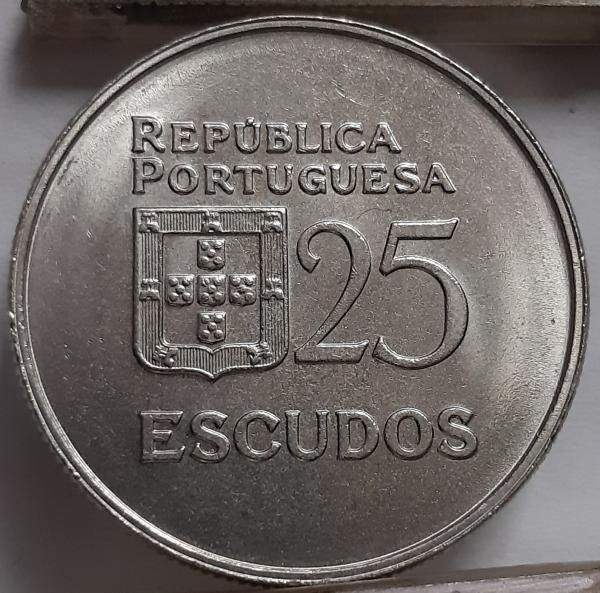 Portugalija 25 Eskudai 1980 KM#607a (5207)