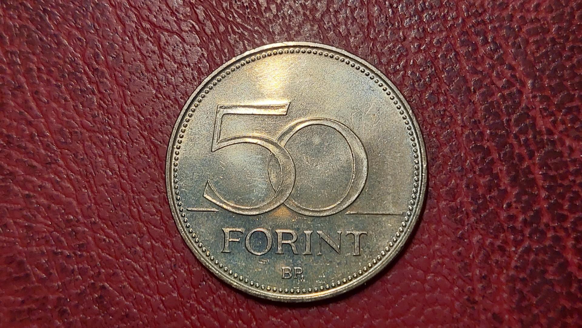 Vengrija 50 forintų, 1997 KM# 697