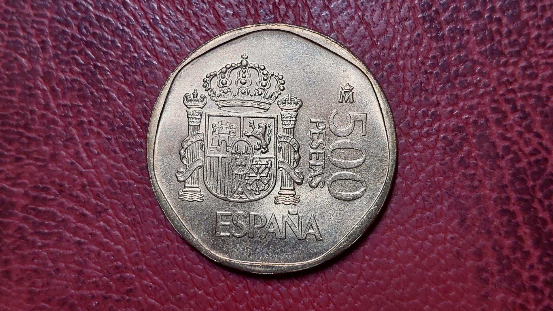 Ispanija 500 pesetų, 1990 KM# 831