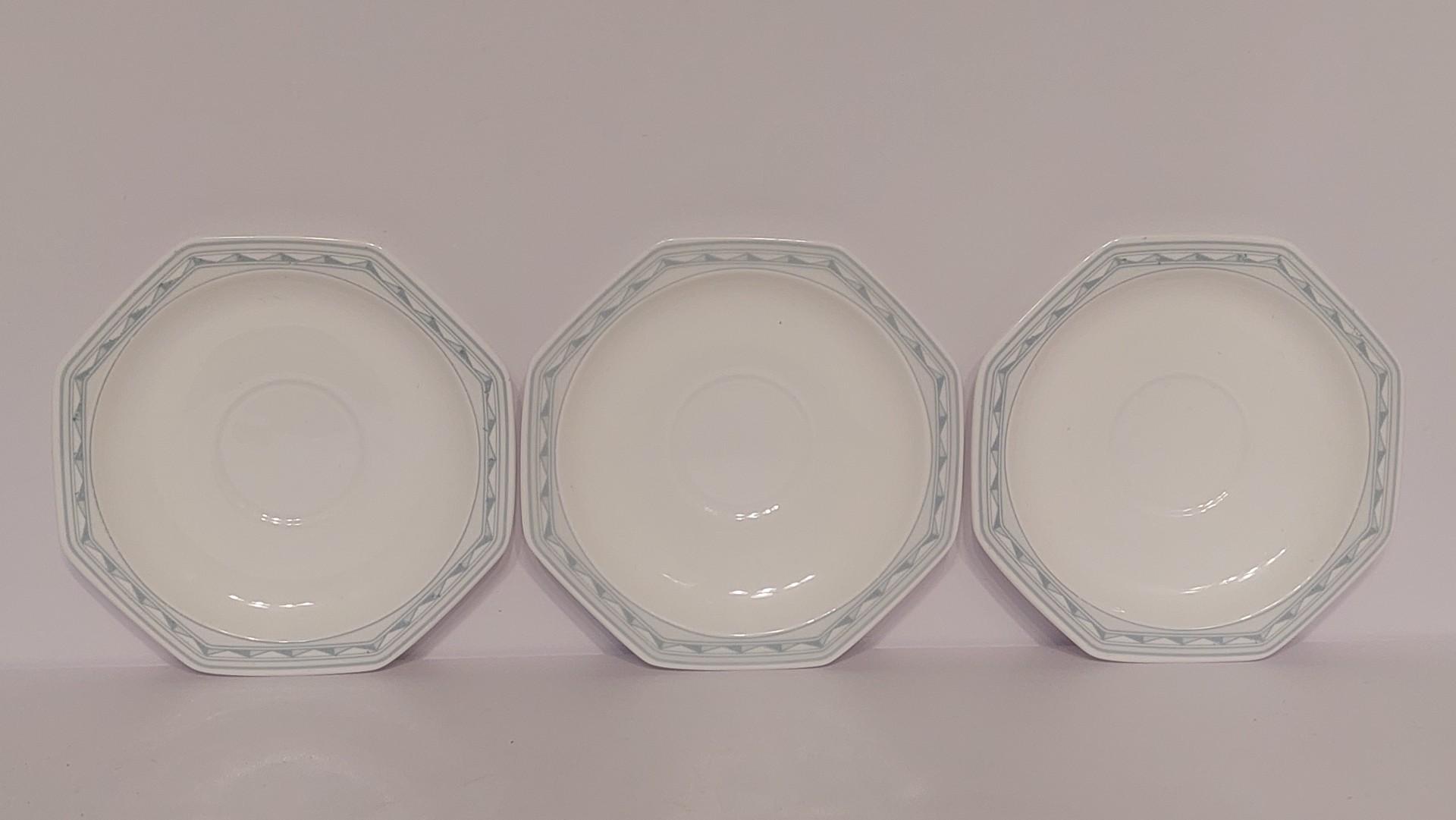 3 Villeroy & Boch Palace Bone China lėštutės~11cm