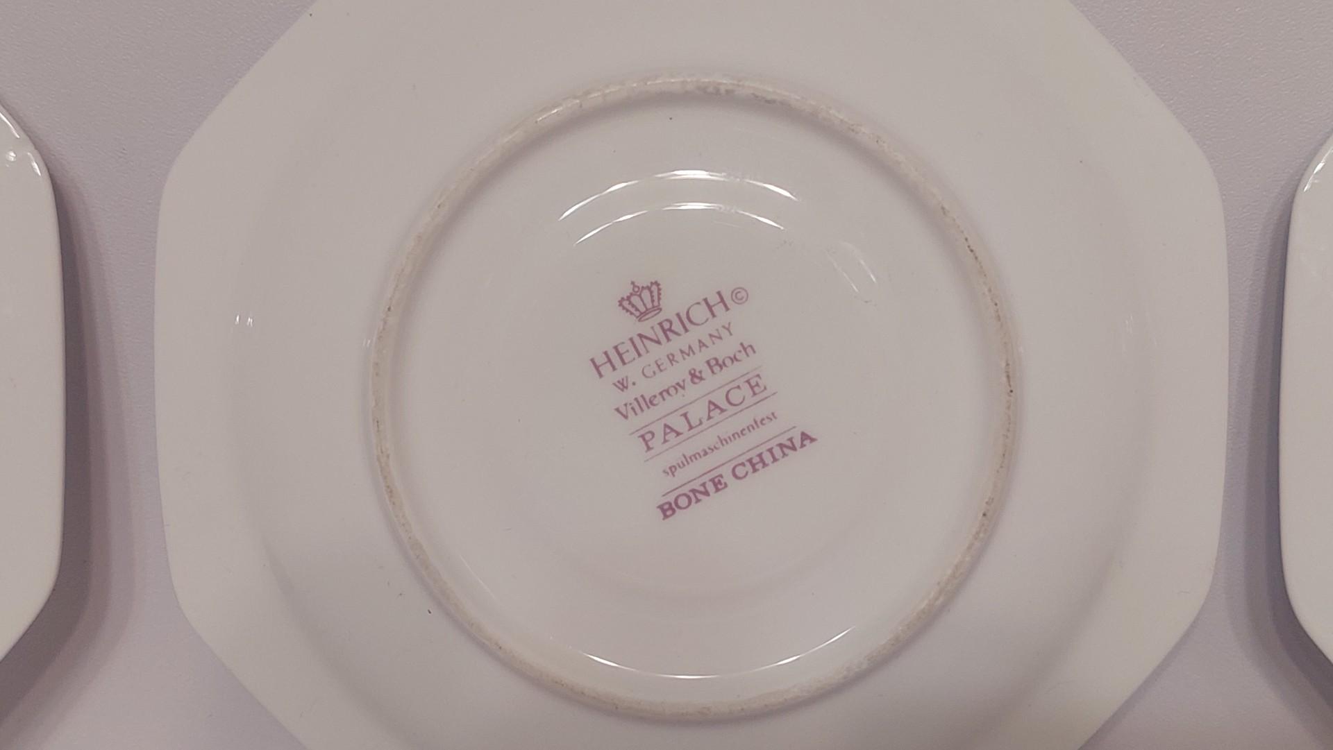 3 Villeroy & Boch Palace Bone China lėštutės~11cm