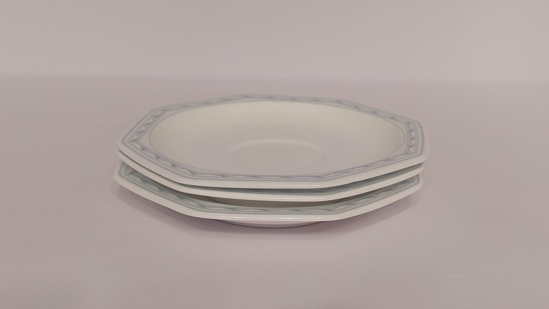 3 Villeroy & Boch Palace Bone China lėštutės~11cm