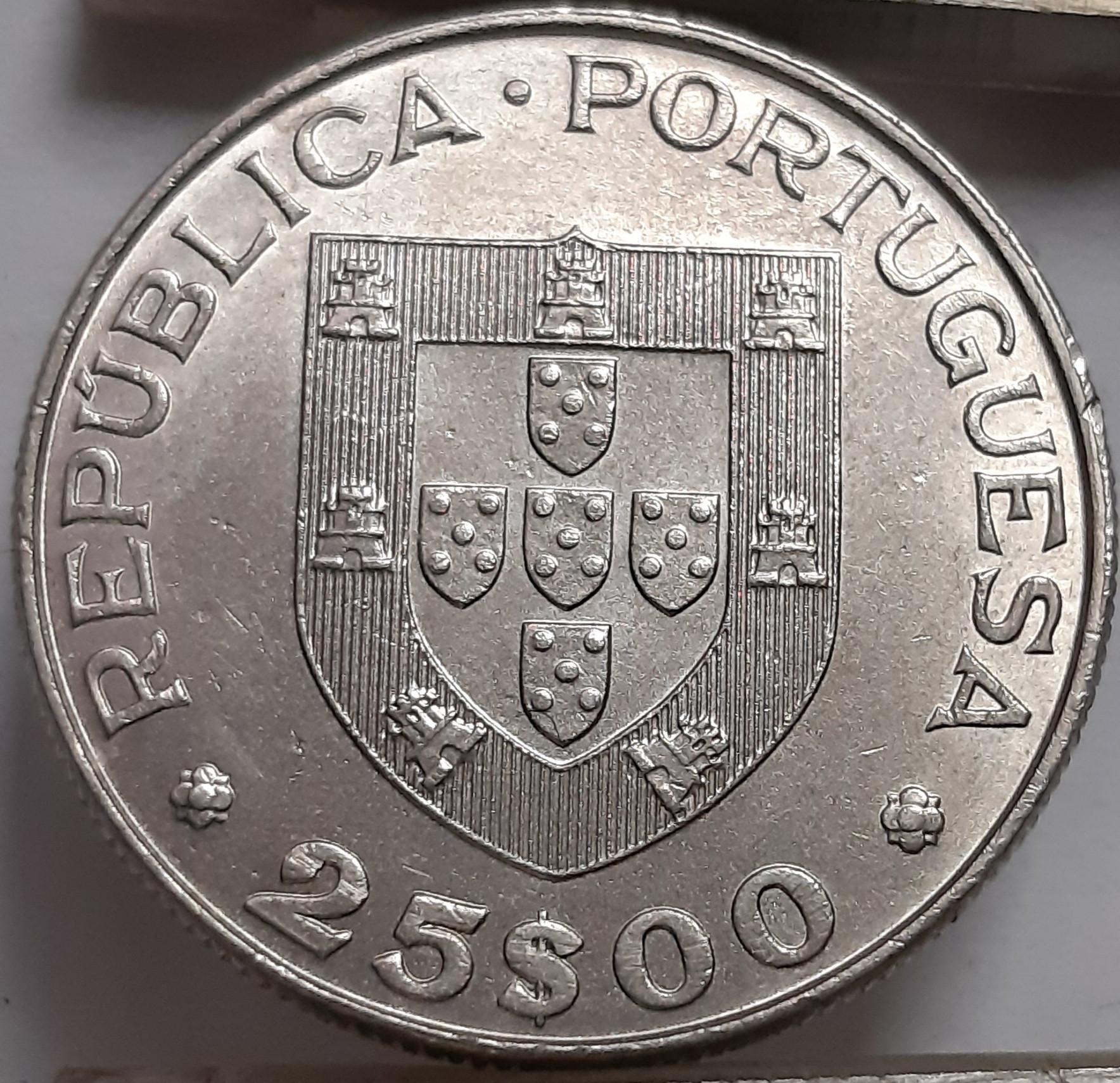 Portugalija 25 Eskudai 1982 Proginė KM#616 (5202) 