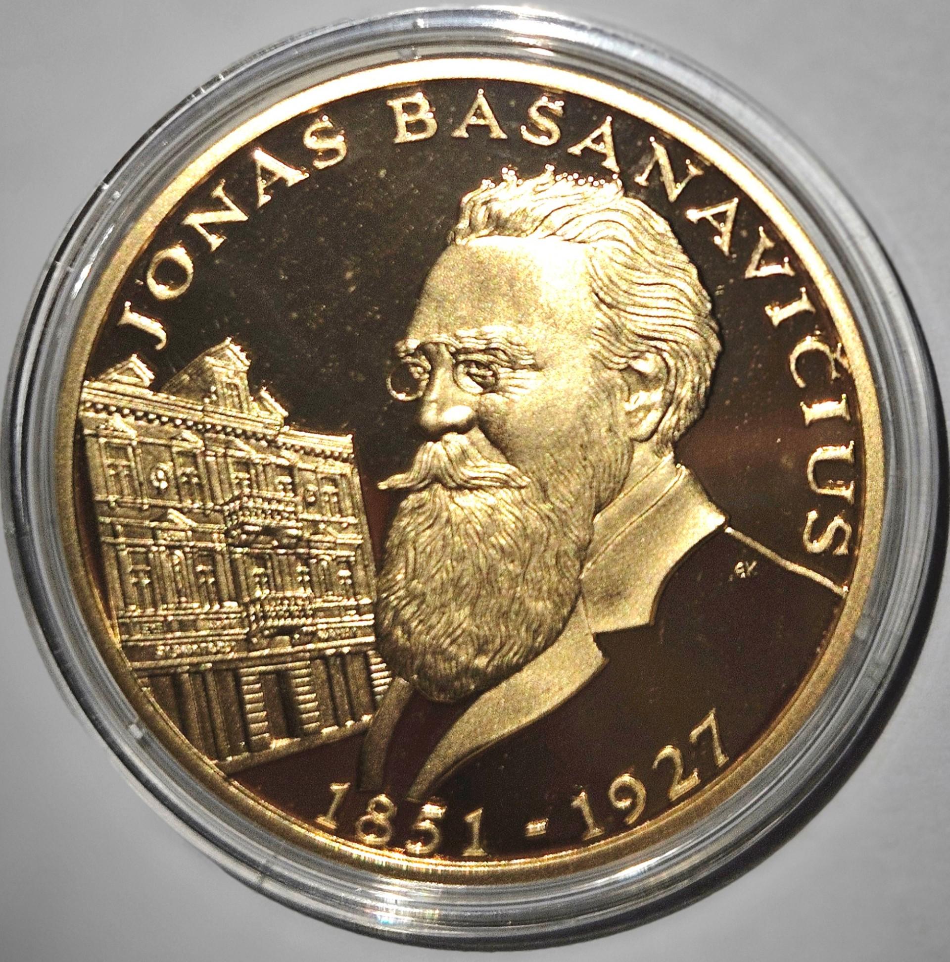 Medalis Jonas Basanavičius