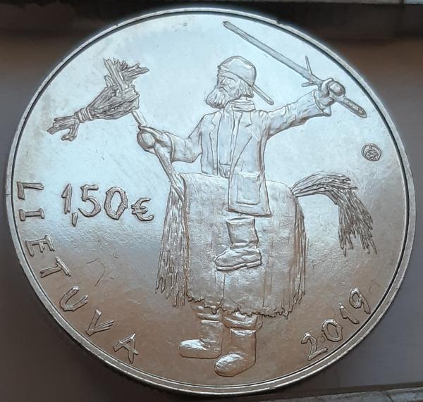 Lietuva 1½ Euro 2019 UC#105 Kolekcinė (5389) 