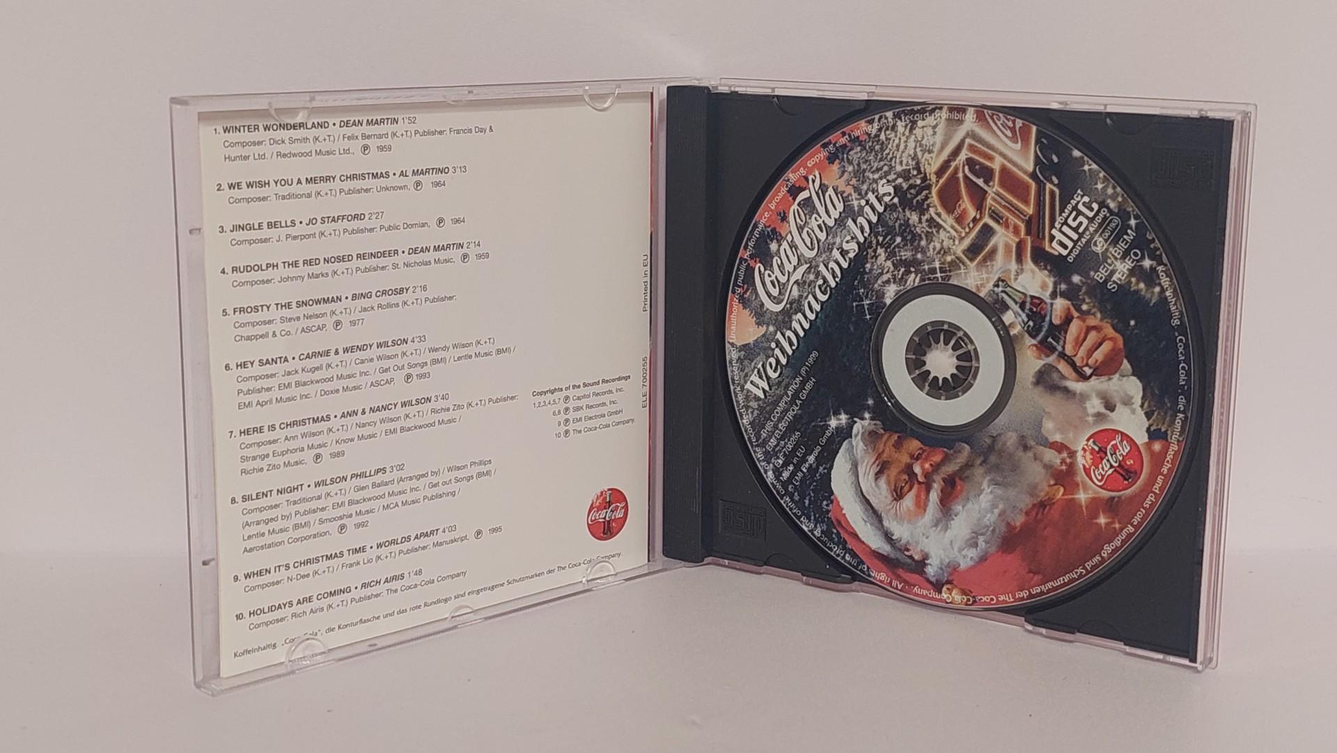 Originalus audio CD Coca-Cola Weihnachtshits