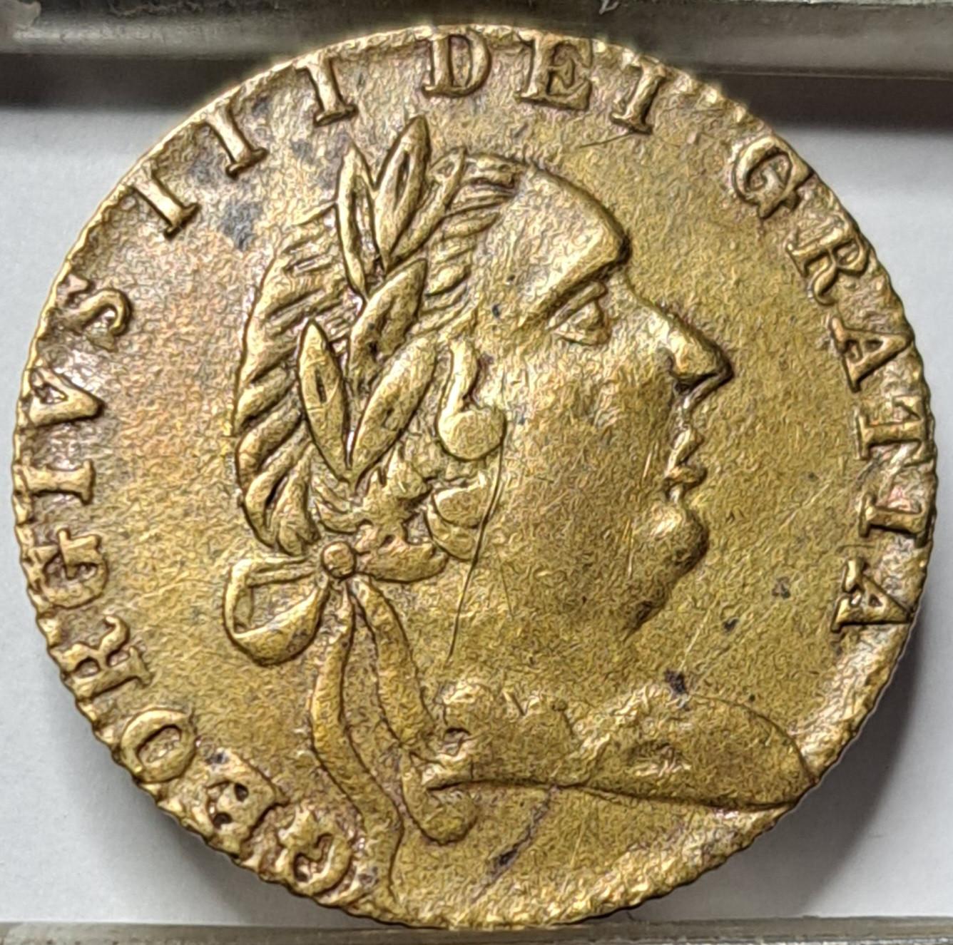 George III žaidimo žetonas 1790 N#31762 (5496)