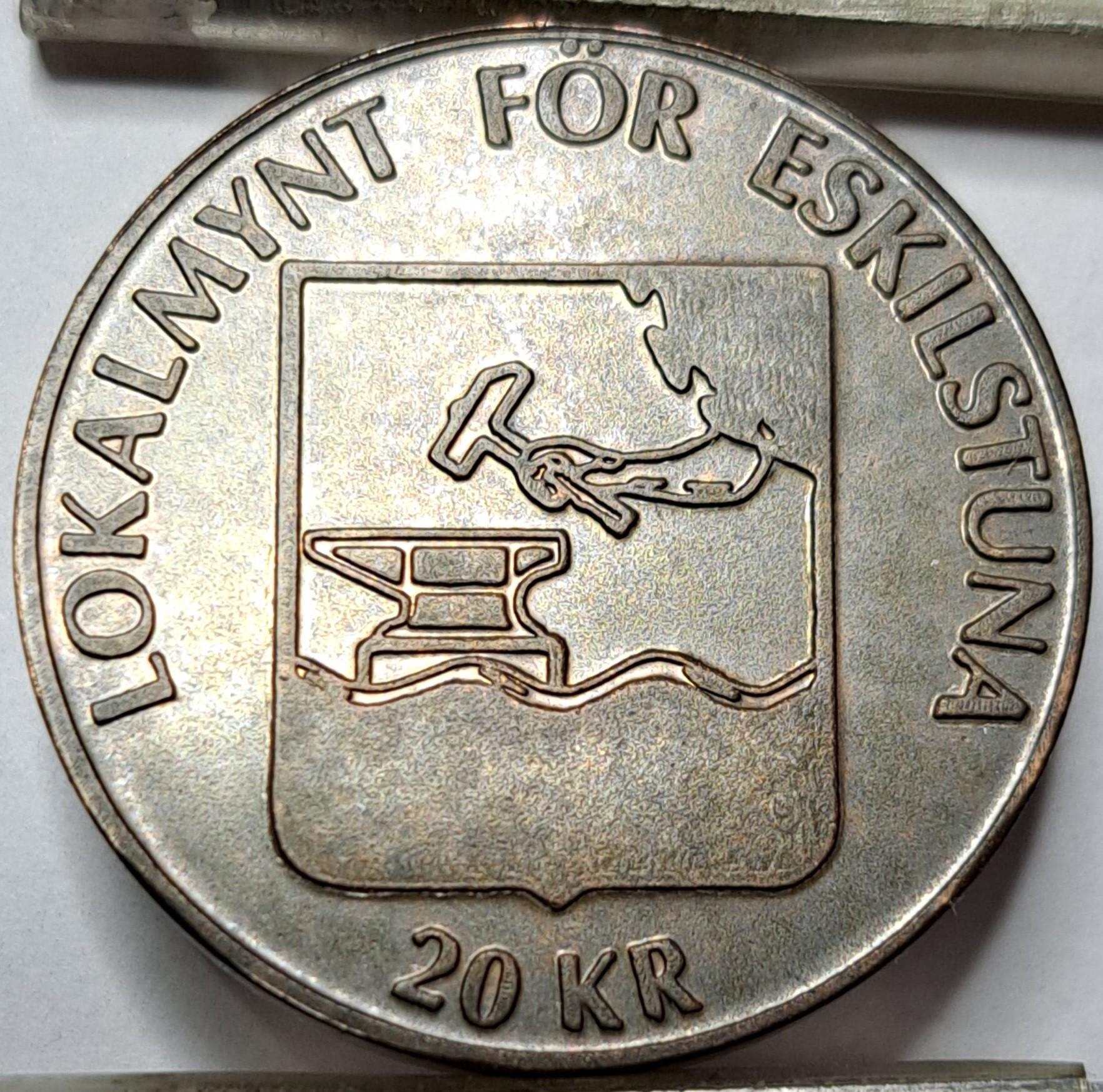 Švedija Fors Bažnyčia 20 kronų 1983 (5516)
