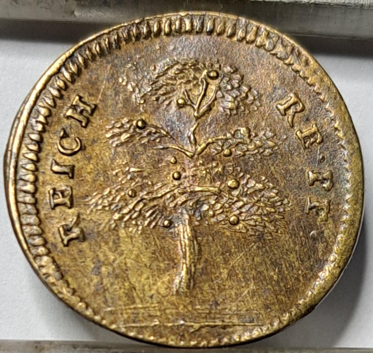 Vokietija reichepfenigas Louis XVI (5500)