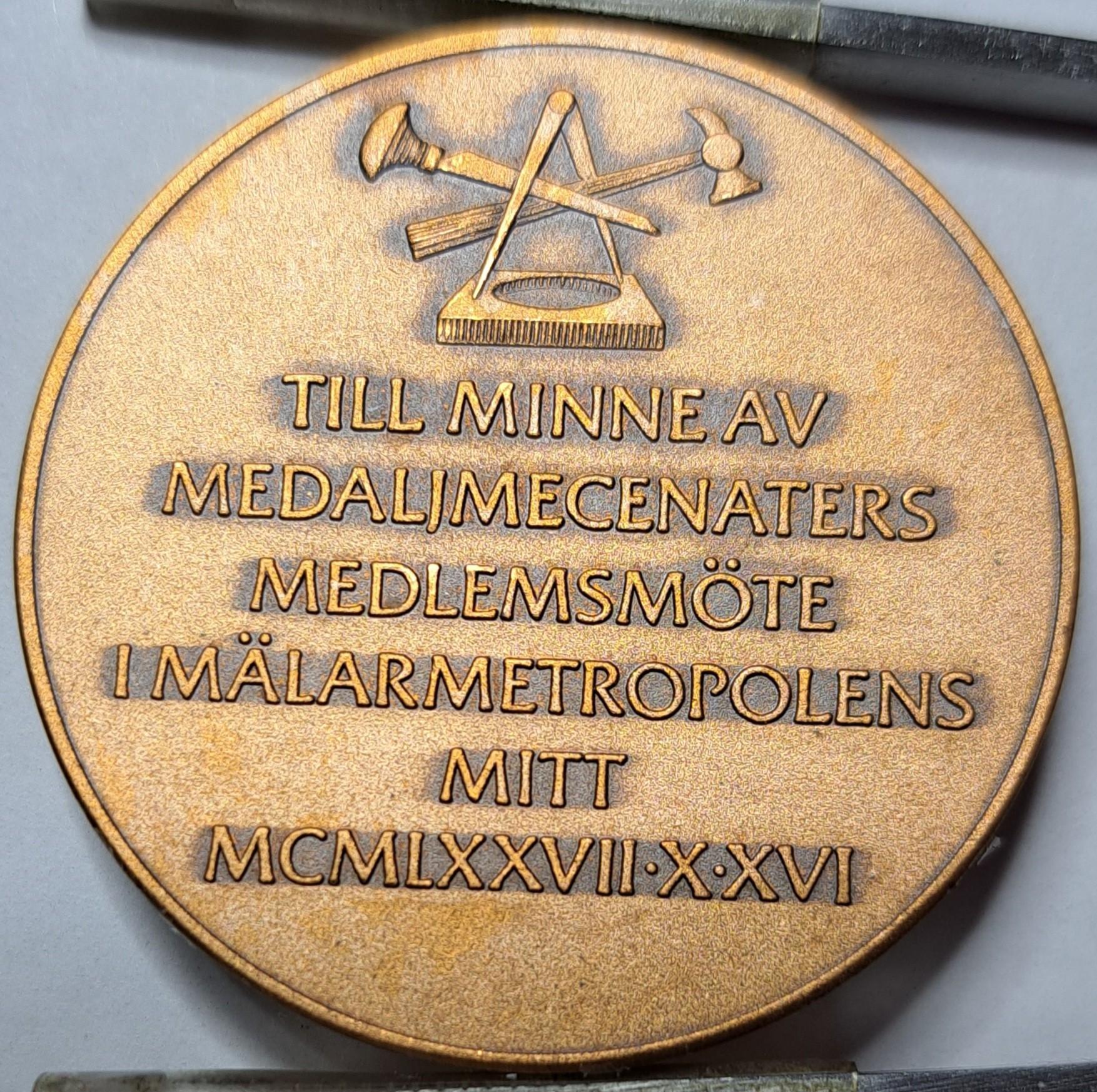 Sporrong Medal 1977.10.16 (5512)