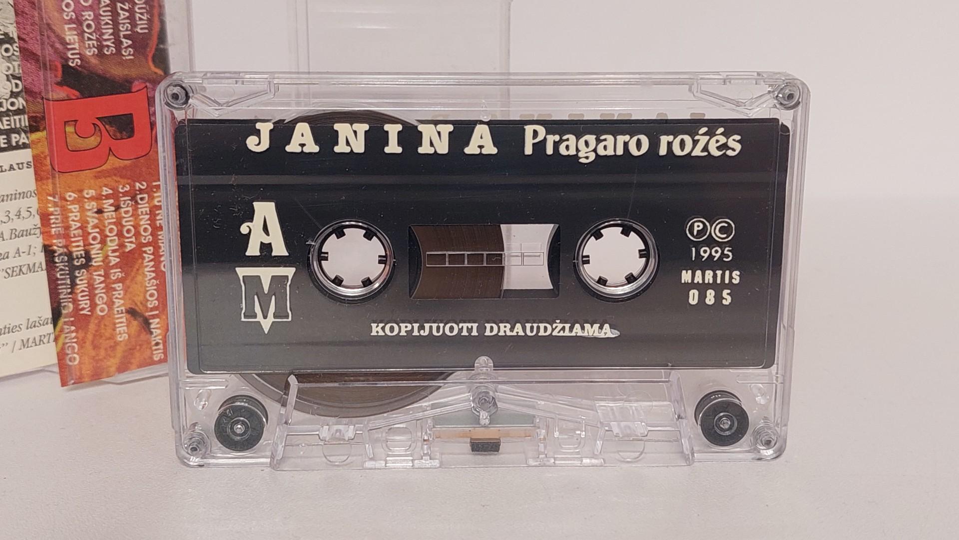 Audio kasetė Janina - Pragaro rožės