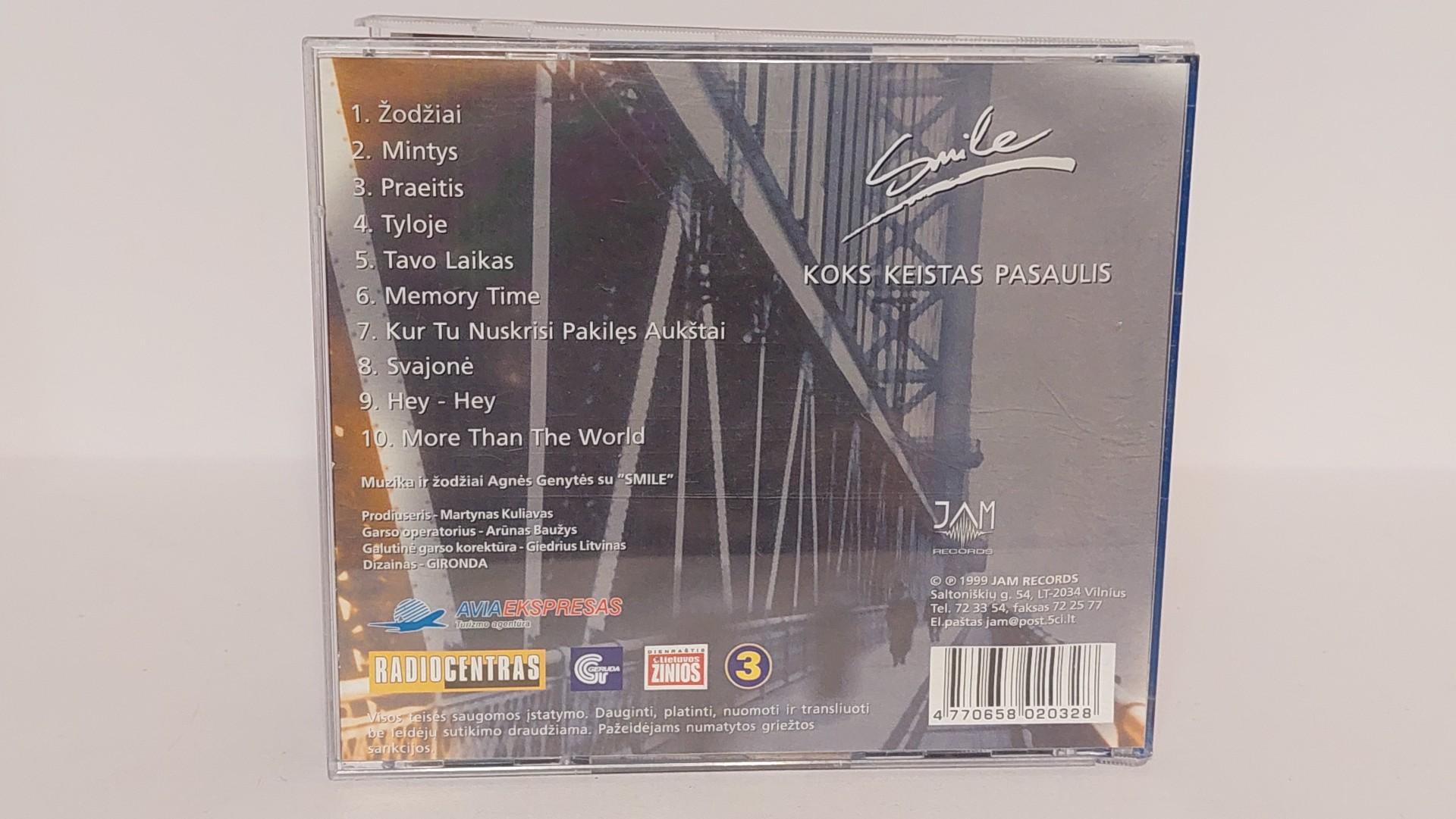 Originalus audio CD Smile - Koks Keistas Pasaulis