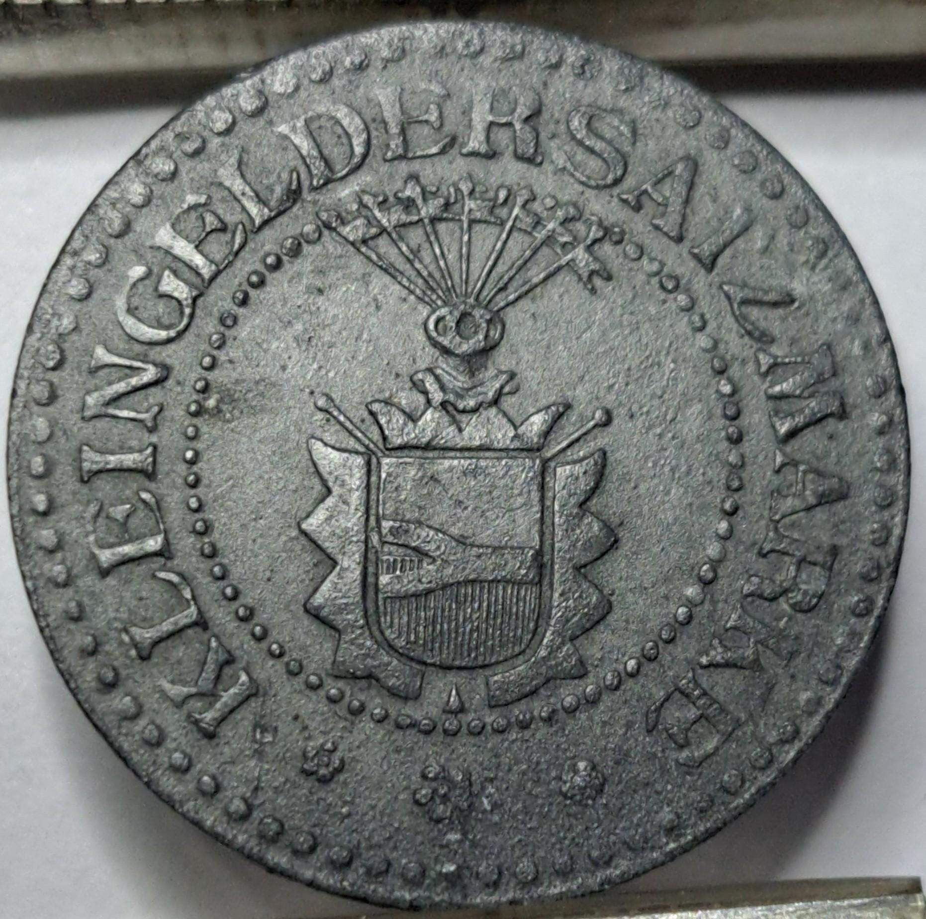 Vokietija 10 Pfenigų 1914-1924 N#26924 (5646)