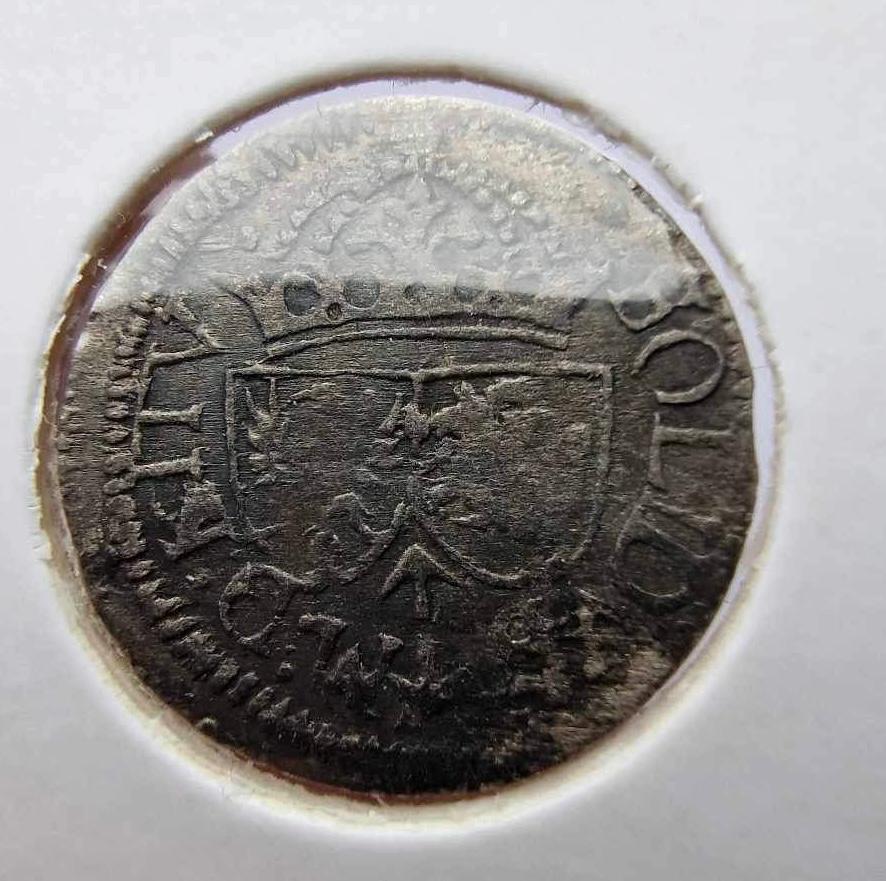 Retas Žygimanto Vazos 1614 šilingas R