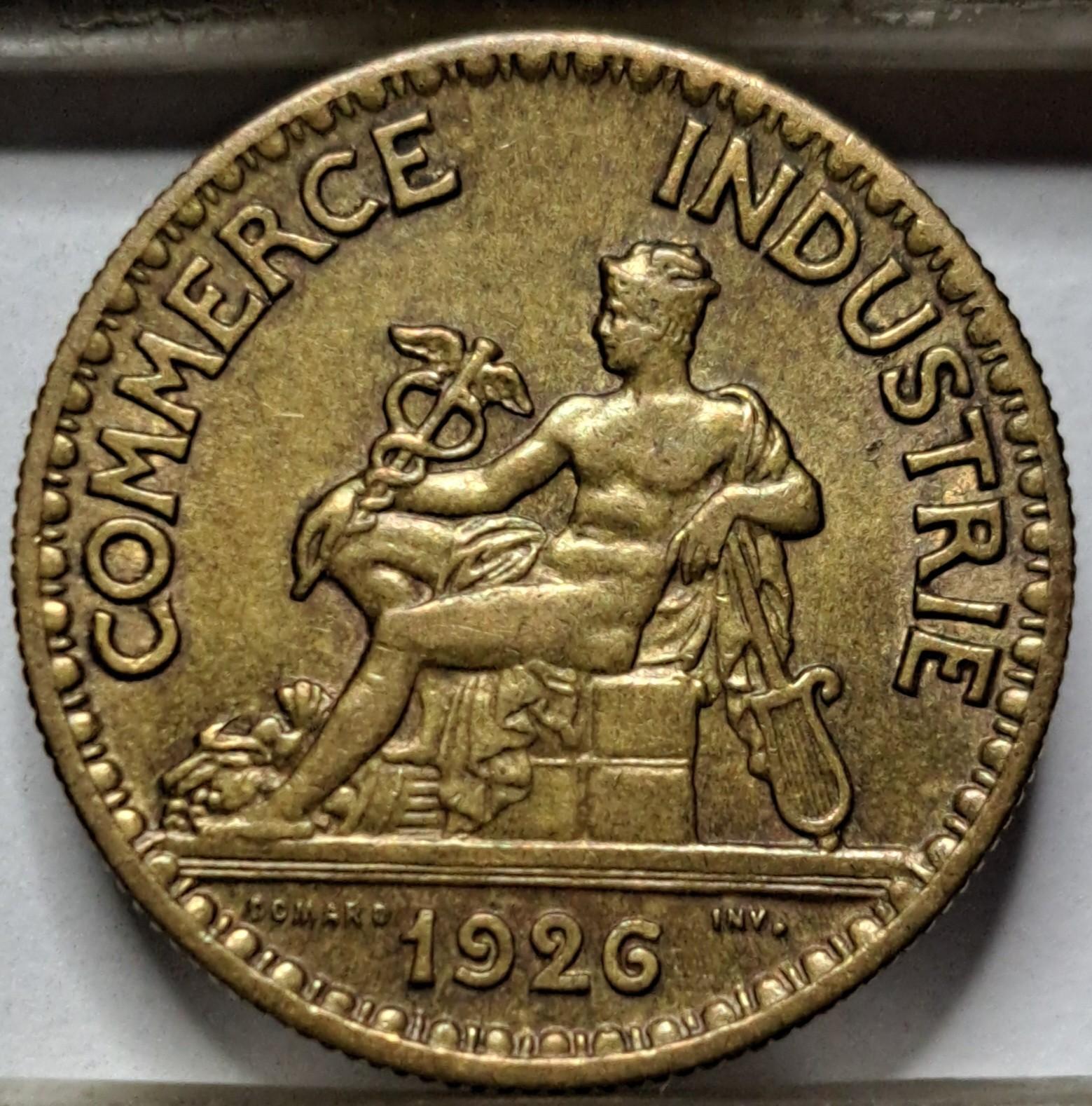 Prancūzija 50 Santimų 1926 KM#884 (5780)