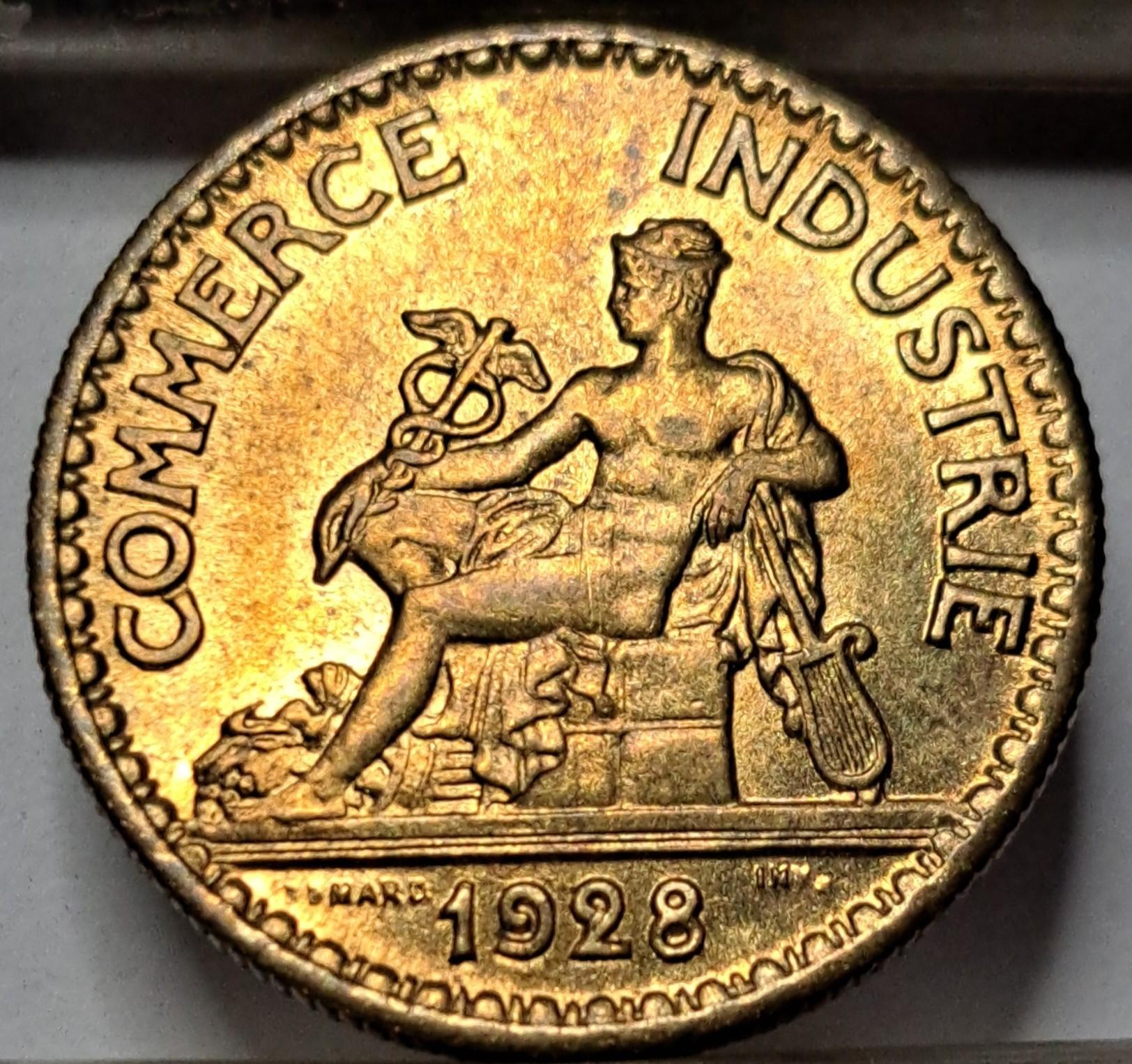 Prancūzija 50 Santimų 1928 KM#884 (5779)