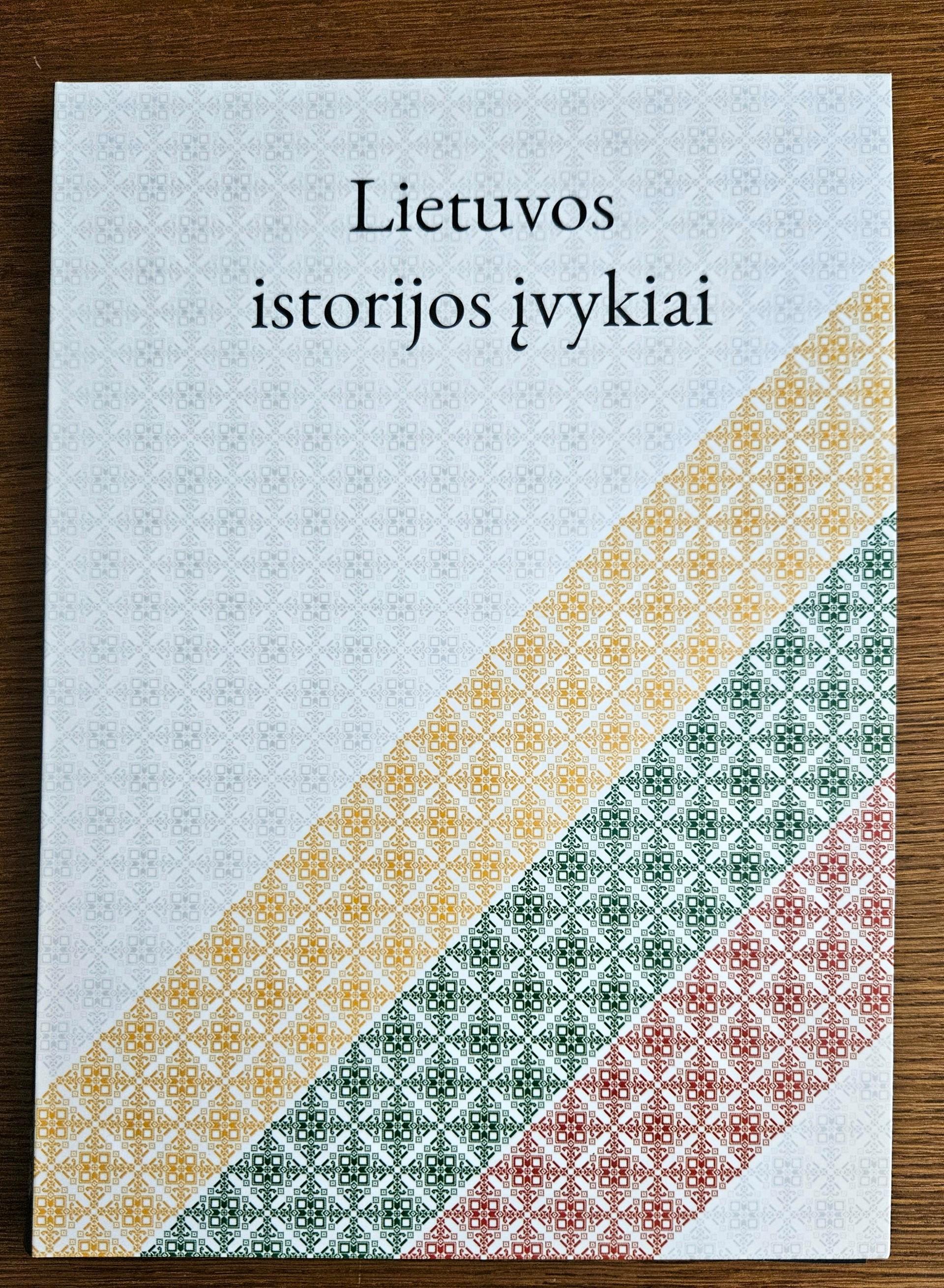 Reprezentacinis dėklas "Lietuvos istorijos įvykiai"