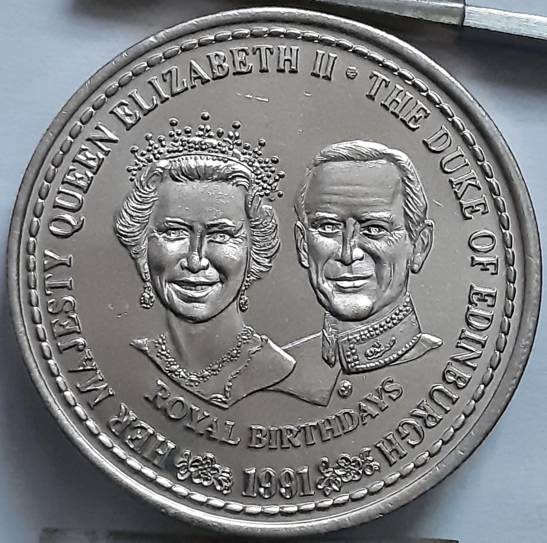 Terkso ir Kaikoso Salos 1 Krona 1991 (5928)