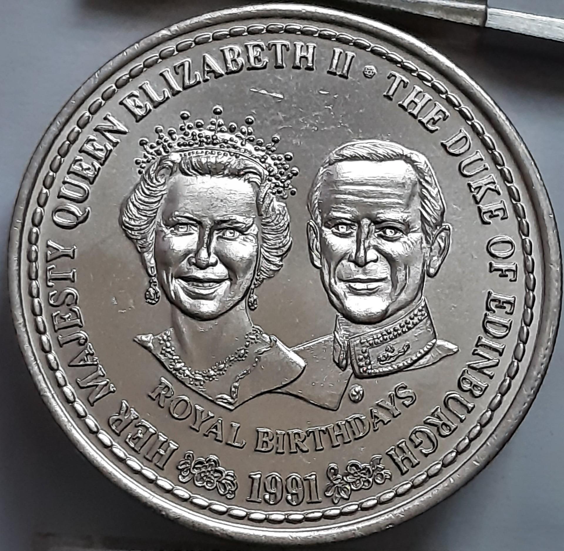 Terkso ir Kaikoso Salos 1 Krona 1991 (5928)