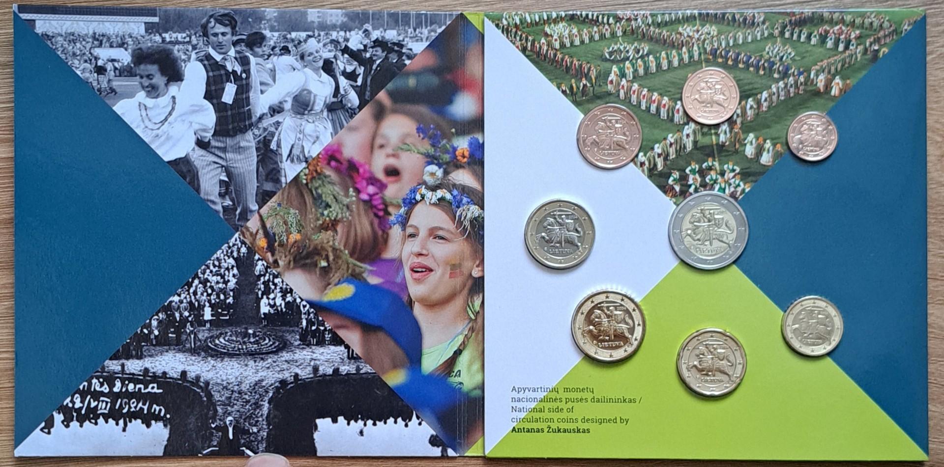 Lietuva Apyvartinių Monetų Rinkinys 2024 (5600)