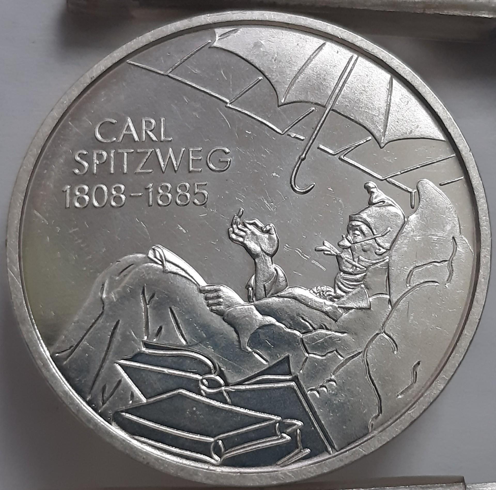 Vokietija 10 Eurų 2008 KM#273 Kolekcinė (5801)