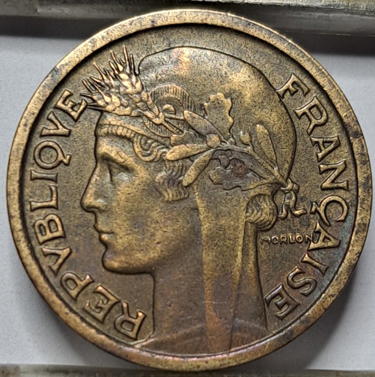 Prancūzija 1 Frankas 1940 KM#885 (5814)