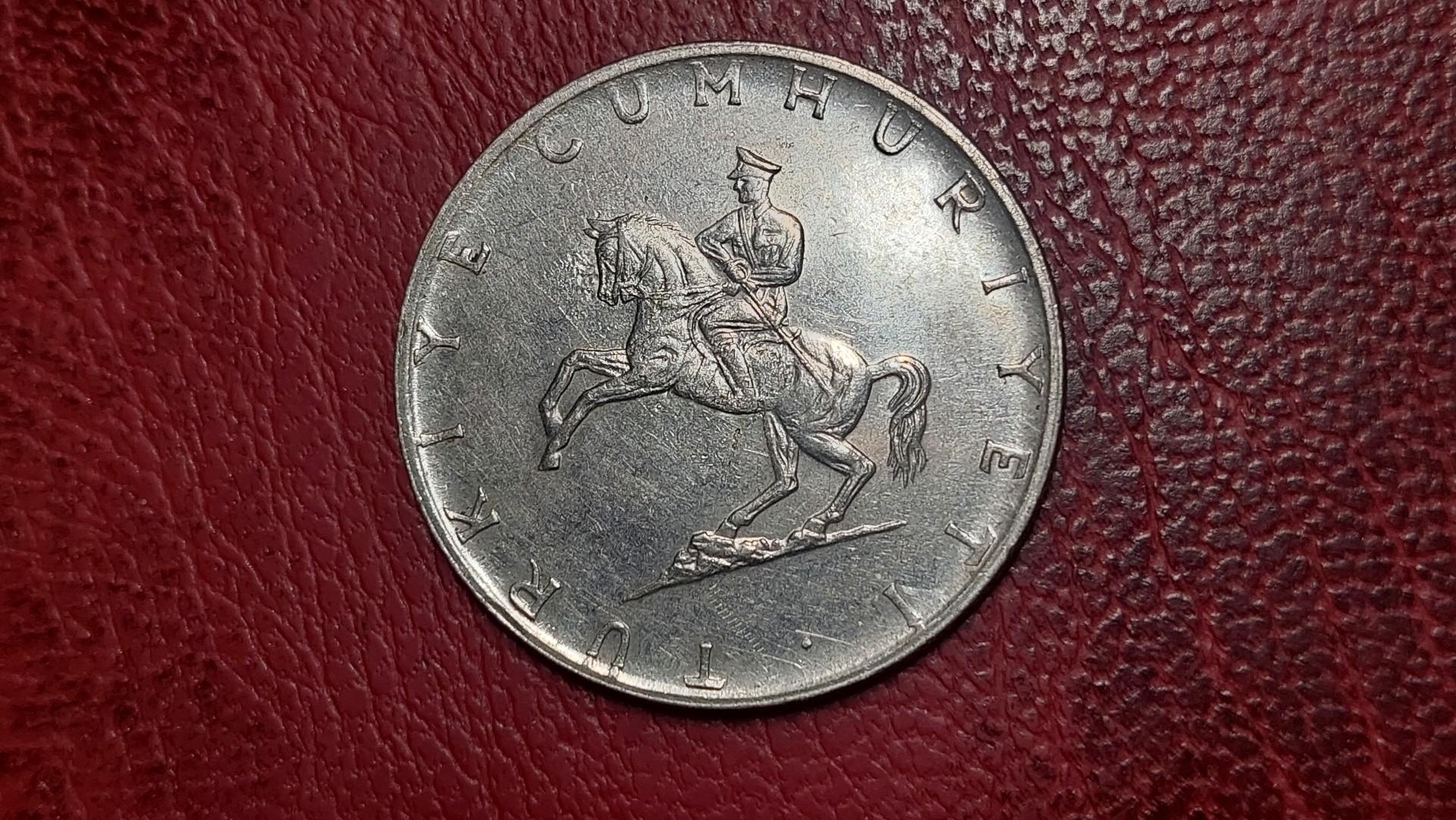 Turkija 5 liros, 1975 KM# 905