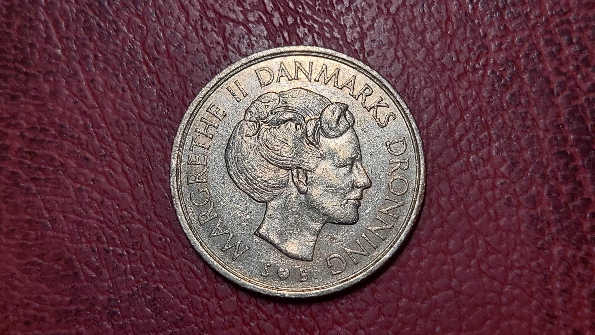 Danija 1 krona, 1978 KM# 862