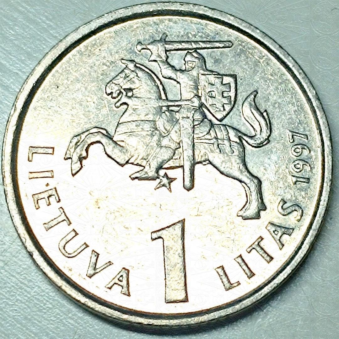 Lietuva 1 litas, 1997