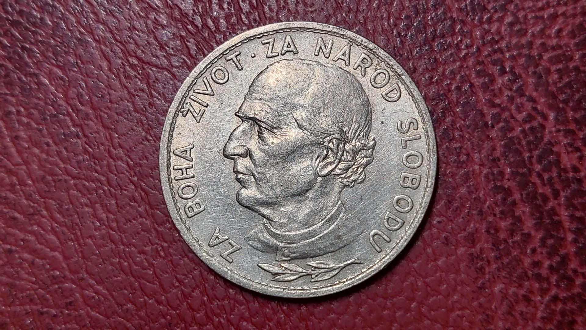 Slovakija 5 kronos, 1939 KM# 2