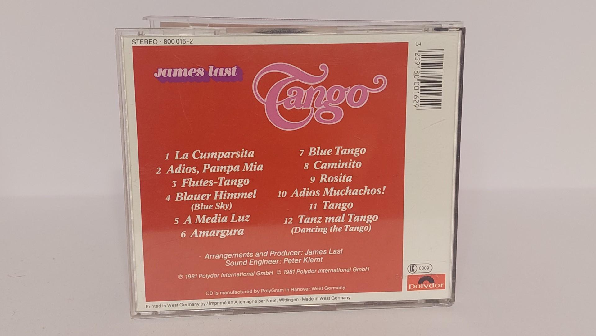 Originalus audio CD James Last - Tango