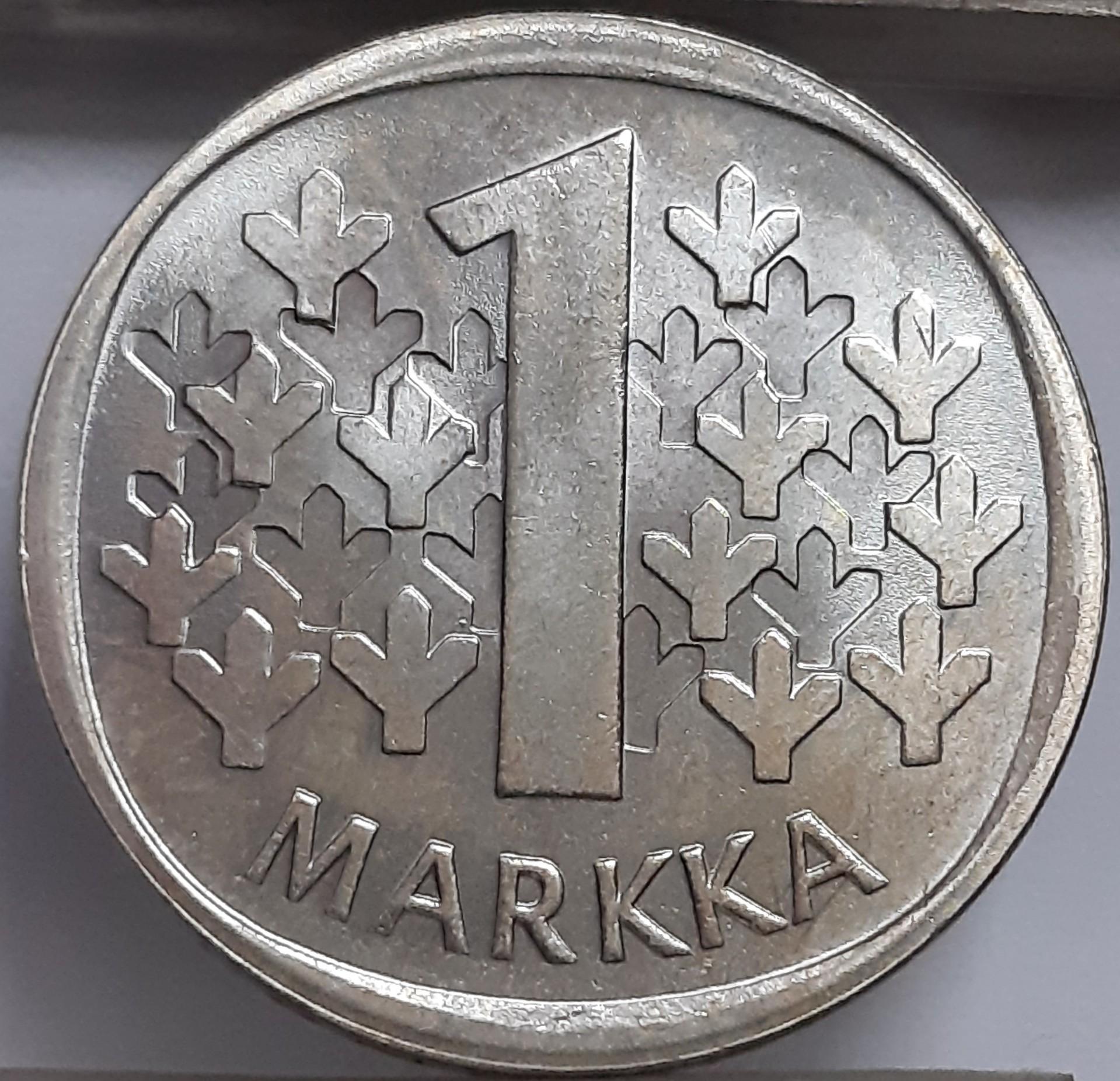 Suomija 1 Markė 1971 KM#49a (6099)