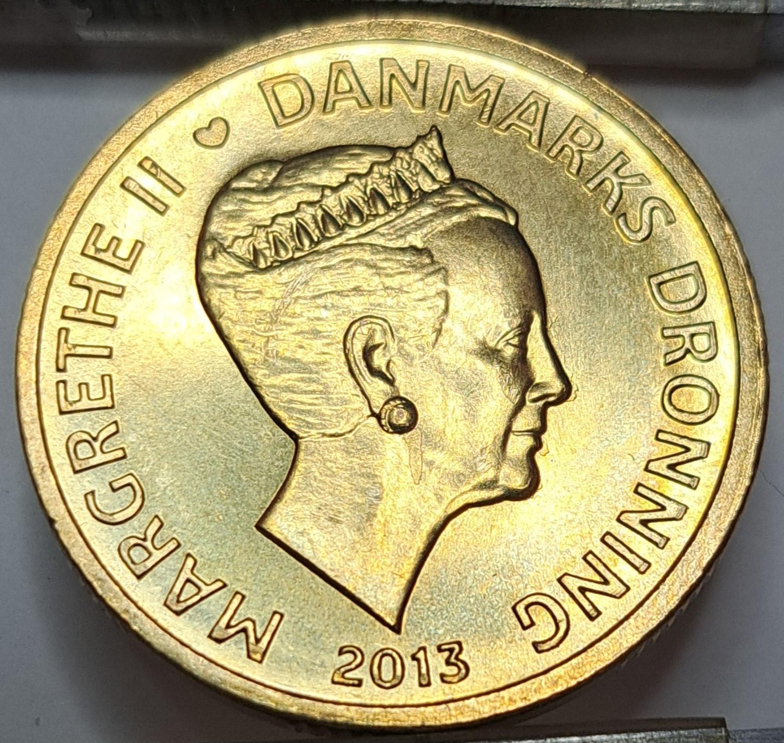 Danija 20 Kronų 2013 KM#956 Proginė (6784)