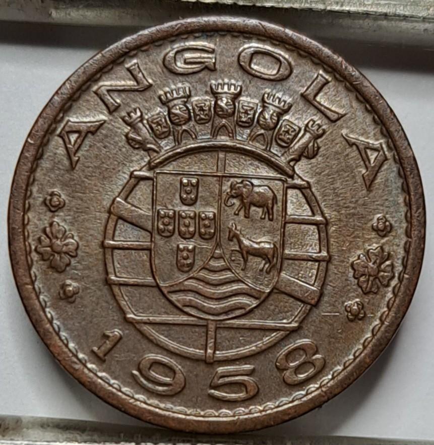 Angola 50 Sentavų 1958 KM#75 Bronza (6102)