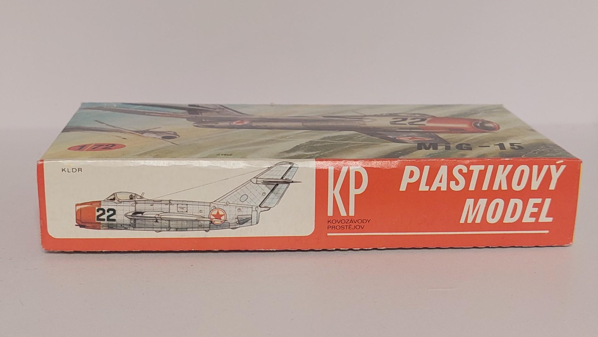 Plastikinis lektuvo modelis MiG - 15