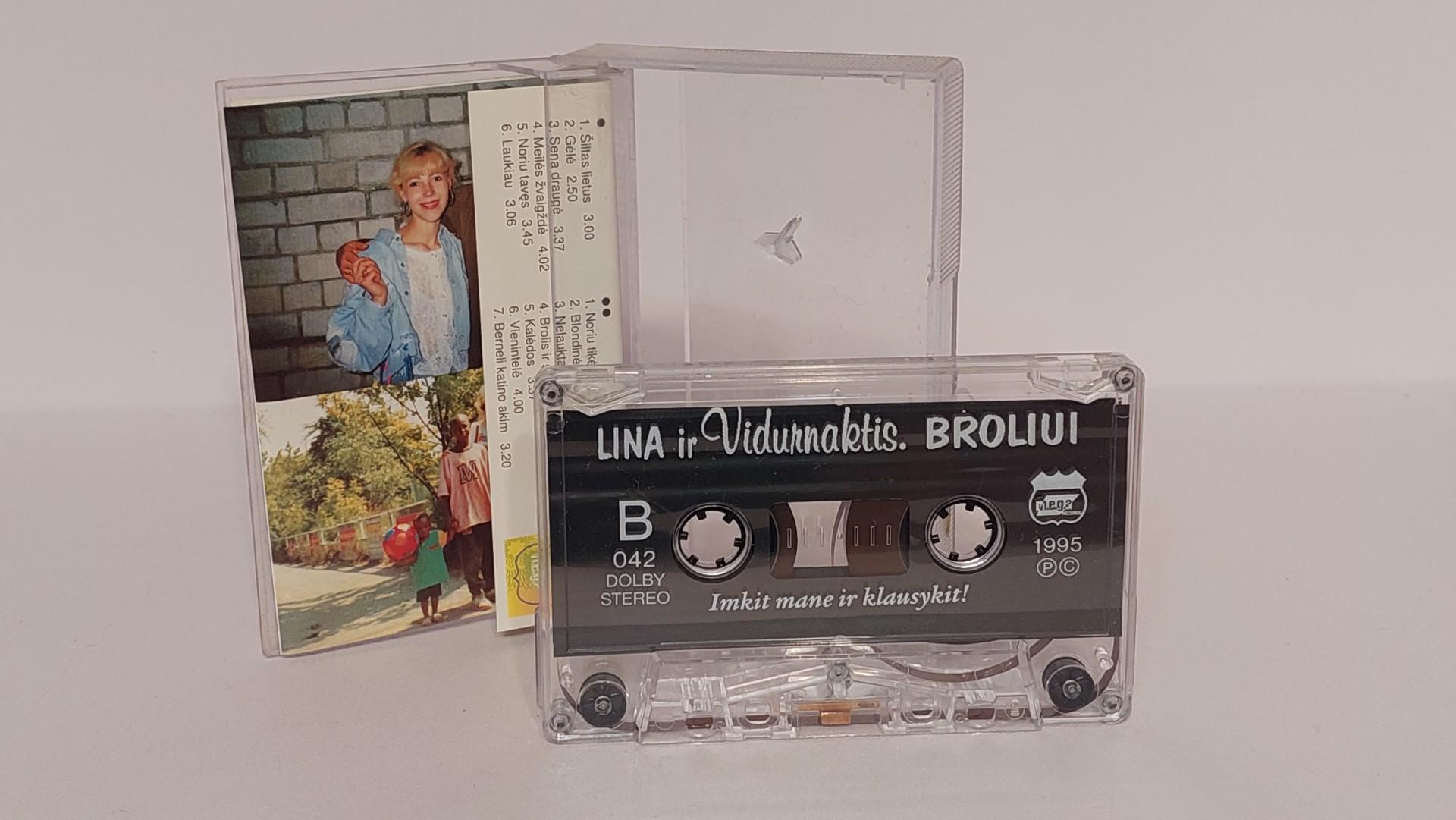 Audio kasetė Lina Ir Vidurnaktis – Broliui