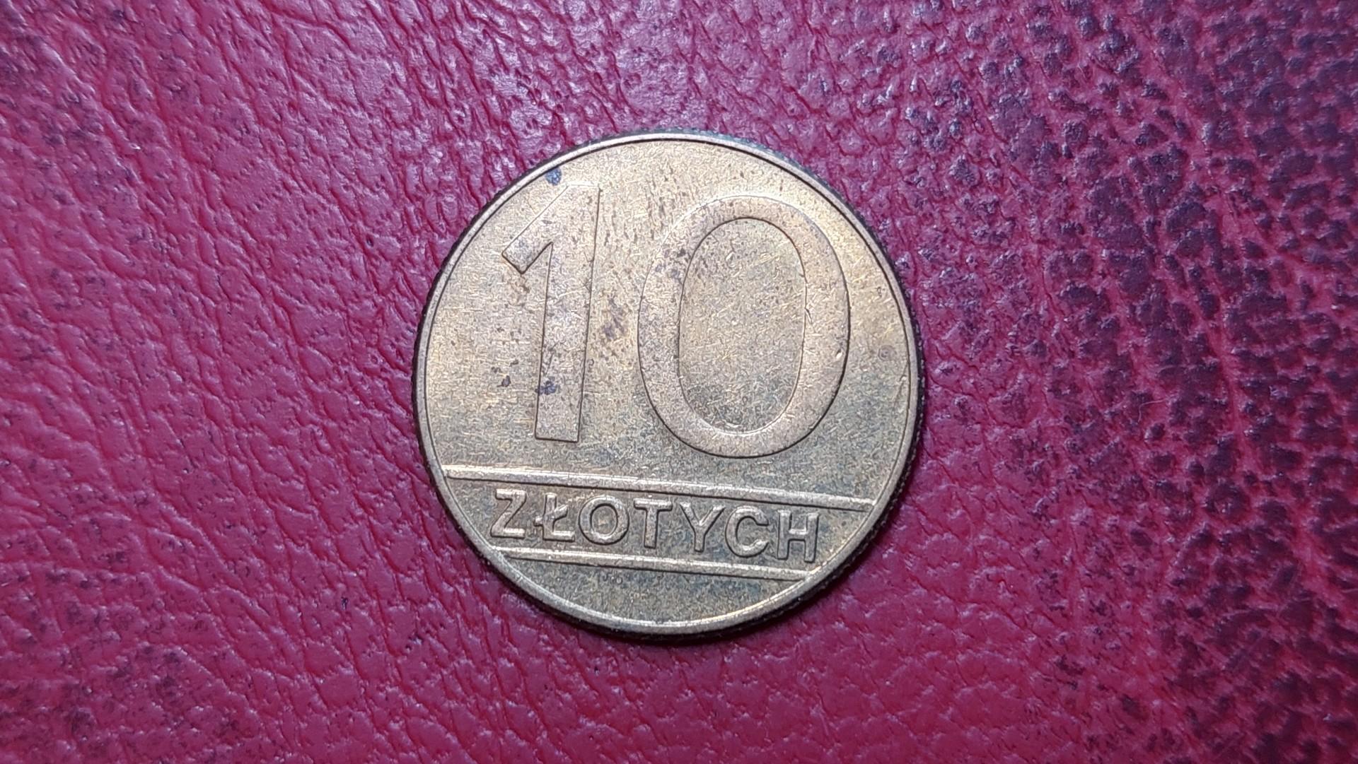 Lenkija 10 zlotų, 1989 Y# 152.2